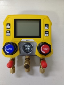 Manômetro <span class=keywords><strong>Digital</strong></span> Inteligente MG-10 para HVAC, Ferramenta de Manifold de Refrigeração R410A - Product Image 6
