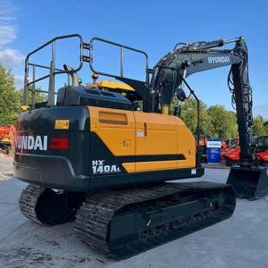 Excavadora de cadenas Hyundai 140 original de 13 toneladas de servicio pesado, precio de venta. - Product Image 4