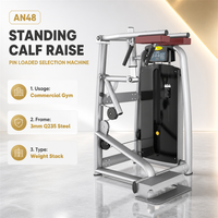 Machine de soulevé de mollets debout pour salle de sport commerciale et club de fitness – Cadre en acier durable – Entraîneur de mollets
