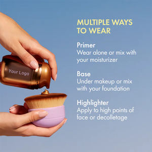 Nuevo diseño, Vegano resaltador, maquillaje, <span class=keywords><strong>bronceador</strong></span> facial y Resaltadores, resaltador líquido resistente al agua, Etiqueta Privada - Product Image 3