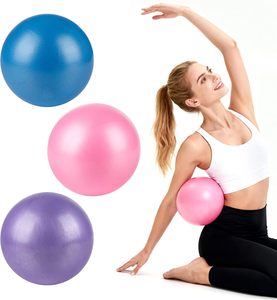 25cm Pilates <b>Yoga</b> <b>Ball</b> Mini <b>Yoga</b> <b>Ball</b> with Pump - Product Image 1