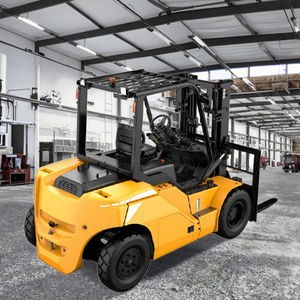 Sıcak satış akülü tam çatal asansörler kamyon 6 Ton elektrikli Forklift EC60MH lityum-iyon pil kaldırma yüksekliği 3000mm-6000mm - Product Image 2