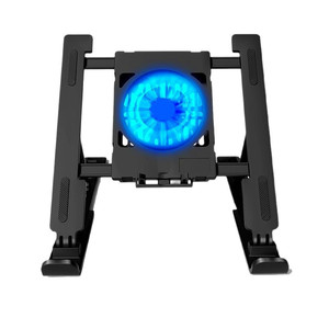Laptop And <b>Tablet</b> Cooling <b>Stand</b> Adjustable Height Foldable Plastic Air Cooled Support For Desktop Use - Product Image 5
