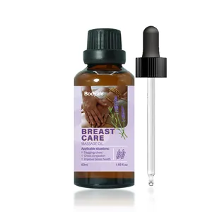 Salvia Sclarea 50ml Breast Care Body Massage Oil Compound Essential Oil for Improving Breast Health and Firming Breasts