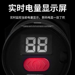 Linterna LED Recargable Mini Luomen de 630nm, Tipo C, de Aluminio, con Zoom, 88x33mm - Product Image 3