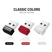 Mini Memoria USB de Plástico, Resistente al Agua, 64GB 32GB 16GB 8GB 4GB, Capacidad Real, USB 2.0, Pendrive