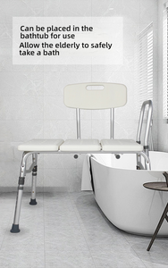 Siège de douche mural UF pliable facilement pour personnes âgées et handicapées, chaise de toilette et de bain - Product Image 4