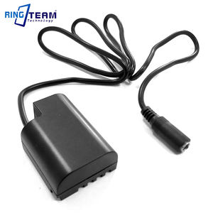 สำหรับ GH3พานาโซนิค GH4 G9LGK G9 <span class=keywords><strong>GH5</strong></span>สำหรับ DJI Ronin กันโคลงพอร์ตแบนกับสาย DC + แบตเตอรี่ปลอม DCC12 DMW-BLF19E การใช้งานกล้อง - Product Image 3