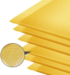 Nhà Máy Giá Bán Buôn 10.5X14.5 Inch Vàng Tự Niêm Phong Kraft Bong Bóng Gửi Thư Độn Phong Bì Vận Chuyển Túi Để Đóng Gói - Product Image 4