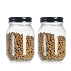 Pot de conservation en <span class=keywords><strong>verre</strong></span> premium, hermétique, pour cuisine et garde-manger, 500 ml, transparent, pour haricots, épices, noix - Product Image 6