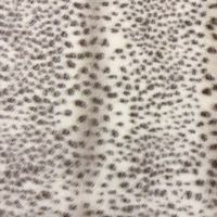 Nouveau style tissu en fausse fourrure imitation peluche douce à poils longs et courts, imprimé taches animalières, pour artisanat, costumes de mode et jouets