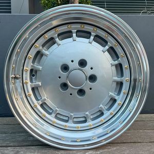 Ruote Bku da 2 Pezzi Forgiate con Canale Rovesciato per <span class=keywords><strong>Mercedes</strong></span> W124 W160 <span class=keywords><strong>W126</strong></span> W114 C126 Classe SL, Cerchi in Lega 5x112 da 18 e 17 Pollici - Product Image 2