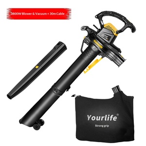 Souffleur de jardin haute puissance, <span class=keywords><strong>aspirateur</strong></span> et <span class=keywords><strong>broyeur</strong></span> de feuilles avec système de dépoussiérage pour usage extérieur - Product Image 6