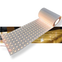 Plaques LED en marbre ultra-minces personnalisables, découpables, flexibles, rétroéclairées, à intensité variable, matrice d'éclairage, panneaux lumineux souples