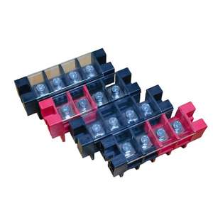 Morsettiera <span class=keywords><strong>a</strong></span> Doppio Livello 4 Ingressi 4 Uscite 50A 100A 150A 200A Connettore di Alimentazione ad Alta <span class=keywords><strong>Corrente</strong></span> 4P Passo 21.0mm - Product Image 3