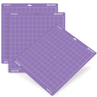 Estera de corte de 12x12 pulgadas para máquina Plotter, esteras de corte adhesivas de vinilo, paquete de 3