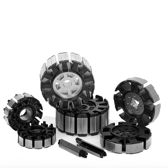 High-Efficiency Lightweight 30-120mm Hub Motor Accessories with Silicon Steel Lamination Iron Core