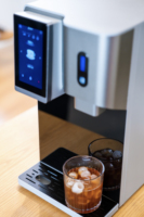 Distributeur d'eau électrique RO de comptoir, eau chaude instantanée en 3 secondes, eau glacée en moins de 10 secondes, machine à glaçons intégrée, refroidissement par compresseur, 3L, pour usage domestique et hôtelier