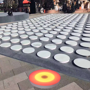 Piste de <span class=keywords><strong>danse</strong></span> interactive LED sensible à la pression pour jeux actifs, salle de jeux de parc à thème, contrôle DMX512, 16 couleurs, IP65, pour boîte de nuit - Product Image 4