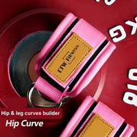 Logo personnalisé Fitness Cheville Boucle Sangles Bracelet Rose Gym Cheville Sangles pour Câble Machines Cheville Sangles Wraps