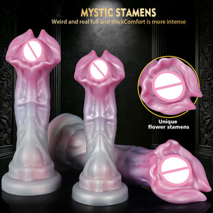 Dildo Floral Fantasía Mística OEM/ODM con Base Ancha, Producto de Placer para Adultos, Fabricante, Suministro al por Mayor, Juguete Sexual BDSM Gay - Product Image 2