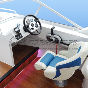 Date 22.3Ft/6.8 mètres 10-12 personnes en aluminium eau loisirs tour bateau de course personnalisé ou Standard bon <span class=keywords><strong>prix</strong></span> bateau - Product Image 6