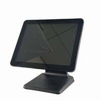 High Resolution 15-inch Touch Monitor with Stand Capacitive Touch Screen