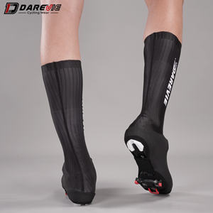 DAREVIE couvre-chaussures de vélo personnalisés vente chaude respirant séchage rapide chaussures de cyclisme couverture PU néoprène étanche cyclisme Aero couvre-chaussures - Product Image 6