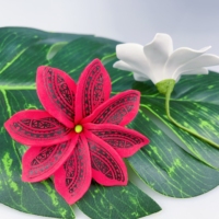 10 couleurs, 9 cm, épingle à cheveux en mousse EVA, fleur artificielle, décoration pour fête hawaïenne, accessoires pour femmes