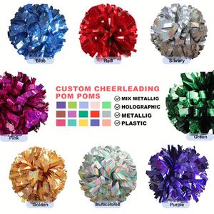 4 \ 6 \ 8 \ 10 inch cổ vũ POM poms kim loại khiêu vũ công cụ đào tạo cho trẻ em gái và người lớn cho trẻ em và người lớn - Product Image 3