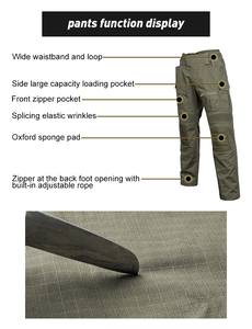 Taktisches Frosch-Hosen- und Hemd-Set |   Gewebte Polyester/Baumwoll-Formelle Atmungsaktive Hochleistungs-Kampfuniform |   OEM / ODM verfügbar - Product Image 6