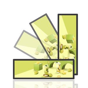 43.9 inch treo tường tùy chỉnh kích thước xe buýt Android kéo dài thanh Màn hình LCD video kỹ thuật số quảng cáo hiển thị máy - Product Image 5