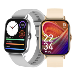 Montre connectée à double bracelet, grand écran, cadran personnalisé, appel BT, montre intelligente DT94 - Product Image 1