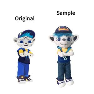 CustomPlushMaker Com Toyseei OEM Peluche personnalisée d'animaux sauvages, peluche de léopard des neiges en tissu doux, cadeau d'anniversaire parfait pour les filles, PP - Product Image 3