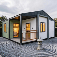 Maison et bureau modulaires préfabriqués de luxe sur mesure en conteneurs, tailles 10-40 pieds, design respirant, garantie 5 ans, origine Hebei