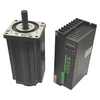 Moteur BLDC sans balais 48V 2000W 6.4Nm 3000RPM avec capteur Hall + Kit contrôleur BLDC à entraînement unique 24V/48V pour automatisation AGV