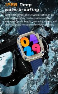 Chất lượng cao z85 Max Smartwatch với 3 dây đeo khác nhau IP68 la bàn NFC 460mAh pin Heart Rate z79max Ultra Sport Smartwatch - Product Image 4