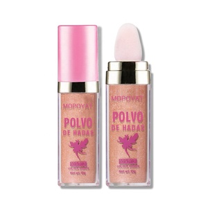 MOPOYAT Glitter powder highlight se puede utilizar para el vello facial antiadherente y fácil <span class=keywords><strong>de</strong></span> limpiar 10g - Product Image 4