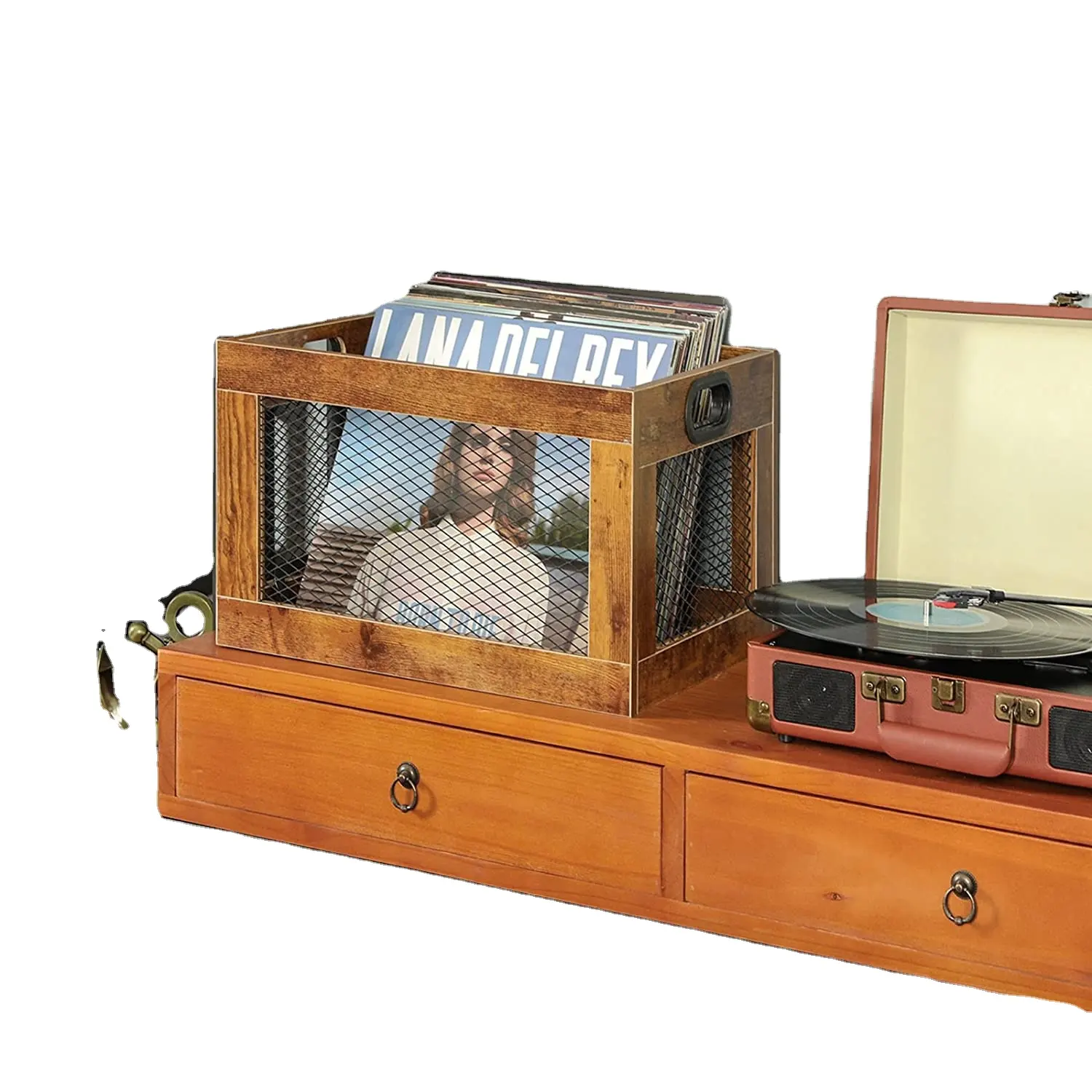 Counter Record Stand LP Display Schallplatten regal Regal halter