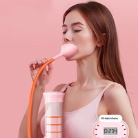 Nouvel appareil d'entraînement respiratoire pour respiration diaphragmatique, capacité pulmonaire, affichage numérique et comptage, pour amincir le ventre