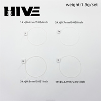 Wholesale High-quality and Premium Ukulele String Accessories. 4-string Carbon Fiber Strings, Packed Individually.
