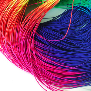 50 m/rouleau <span class=keywords><strong>arc</strong></span>-<span class=keywords><strong>en</strong></span>-<span class=keywords><strong>ciel</strong></span> 1MM rond coloré noyau élastique cordon <span class=keywords><strong>corde</strong></span> à la main coloré fil bricolage Bracelet élastique <span class=keywords><strong>corde</strong></span> - Product Image 3