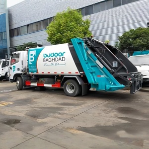 Camion à ordures compacteur DongFeng 4x2 à chargement arrière de 8 mètres cubes, camion de transport de déchets diesel manuel - Product Image 5