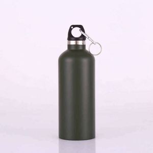 Botella de Vacío de Acero Inoxidable con Tapa de Mosquetón, Aislamiento Térmico de 6-12 Horas, Diseño Minimalista para Uso en Viajes y Campamentos al Aire Libre - Product Image 3