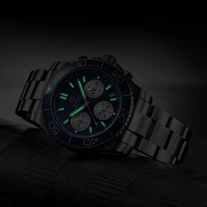 Montres pour hommes BENYAR, chronographe à quartz, mouvement japonais VD53, acier inoxydable, montre de sport pour hommes, étanche, Relogio - Product Image 6