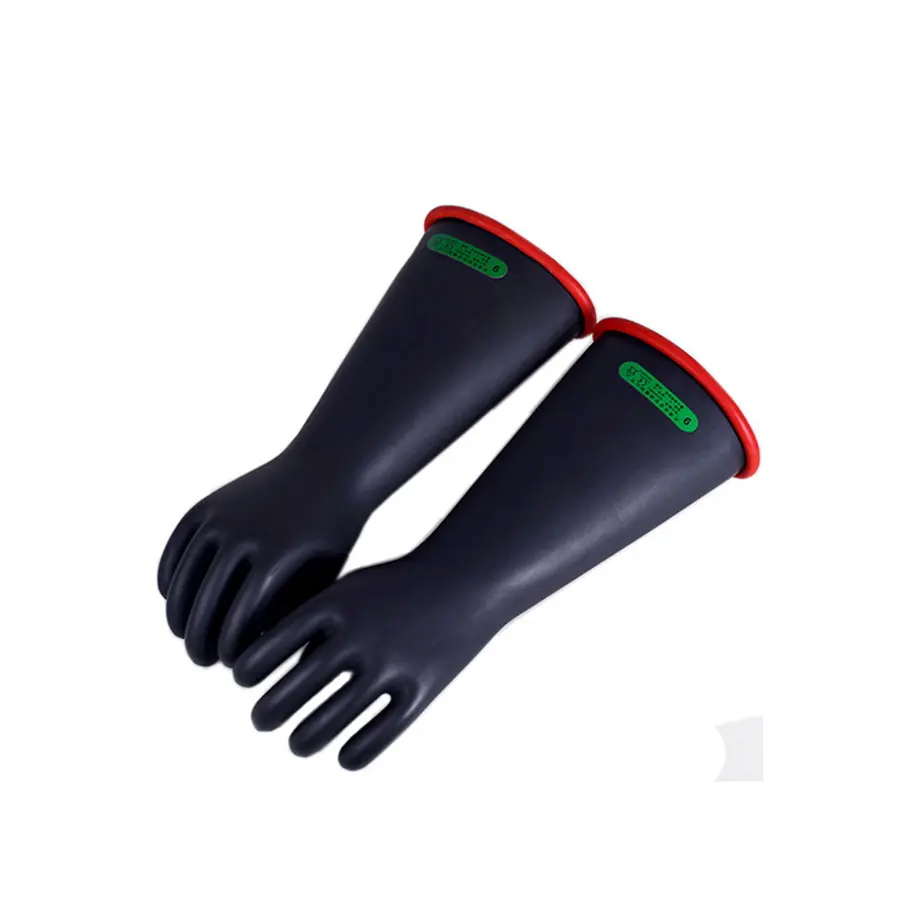 Whosale Elektrisch Geïsoleerde Handschoenen Klasse 3 Latex Elektrisch Geïsoleerde Handschoenen