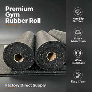 Rotoli di Pavimentazione in Gomma ad Alta Densità per Palestre Udine, Tappeti in Gomma EPDM Antiscivolo e Ammortizzanti per Aree Commerciali e Palestre, OEM, Vendita all'Ingrosso - Product Image 2
