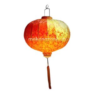 Oriental Handcrafted Silk & <b>Bamboo</b> <b>Lantern</b> Eco-Friendly Round Shape Home Decoration - Product Image 6