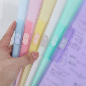 New <b>A4</b> Rotating Ring Binder Pp Clip File Rotary Side Open Fresh Color Universal <b>Document</b> Sorting Storage Padfolio <b>Folder</b> - Product Image 3