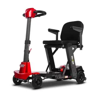 遥控轻质铝合金老年电力便携式移动滑板车轮椅